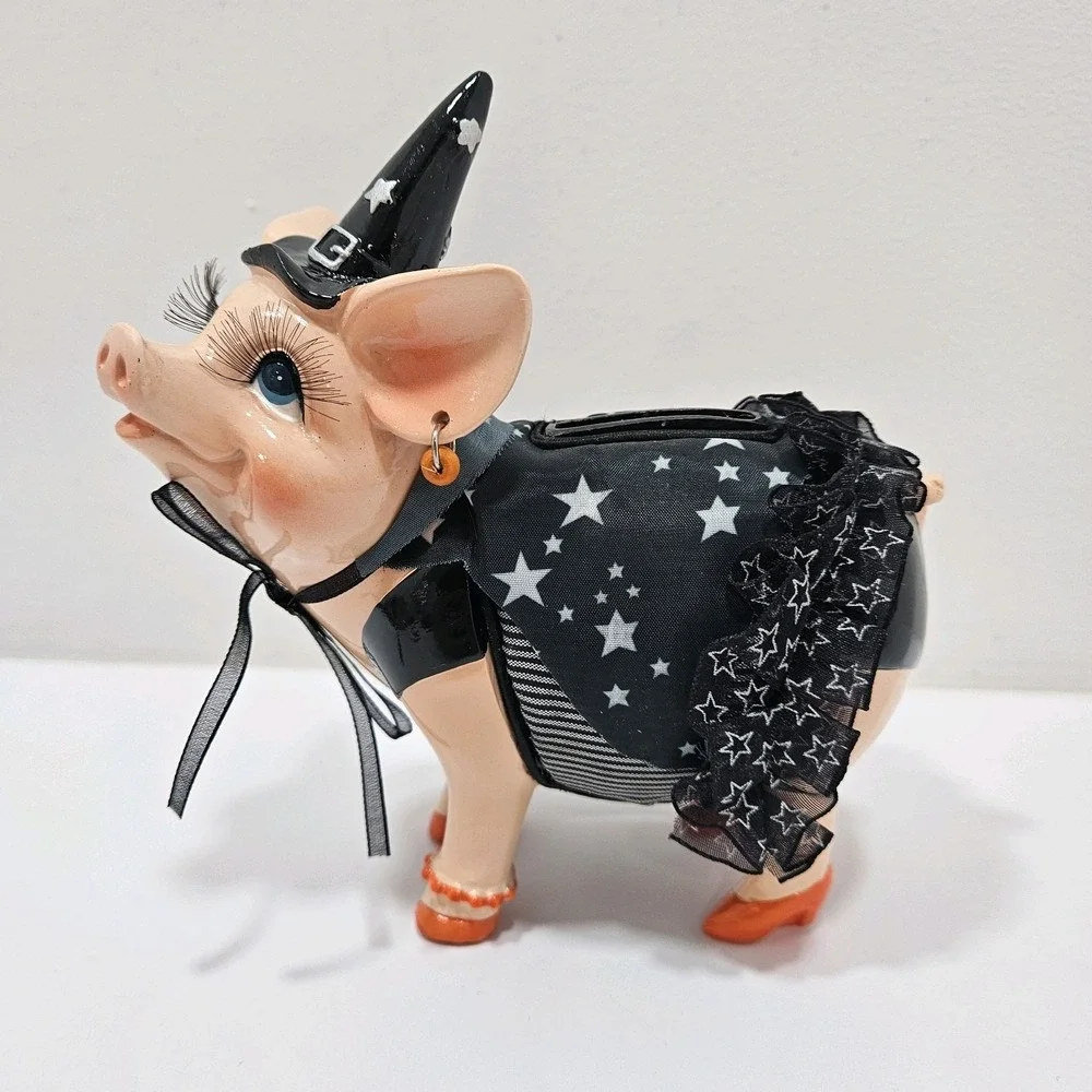 Cracker Barrel Halloween Pig Bank